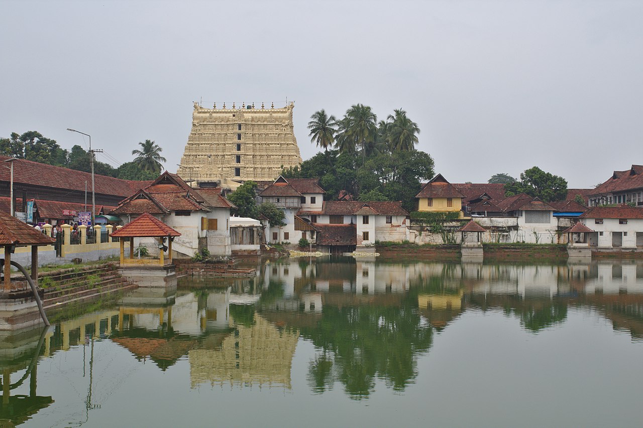 Padmanabhaswamy Temple panoramic view